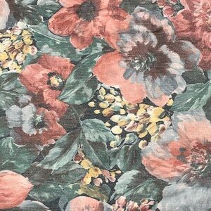 Fabric Floral Patterned